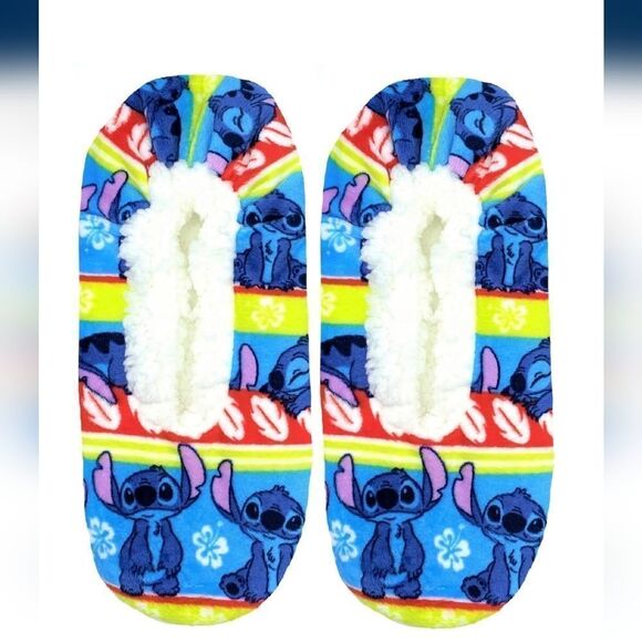 New Disney's Lilo & Stitch 2 Pack Women's Slipper Socks one size - Picture 7 of 10